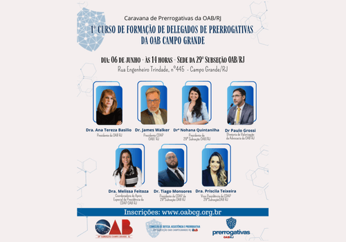 CURSO de I CURSO DE FORMAÇÃO DE DELEGADOS DE PRERROGATIVAS