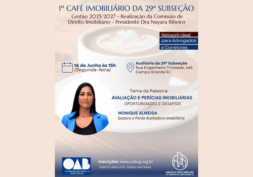 Eventos de 1º Café Imobiliário da 29ª Subseção de Campo Grande