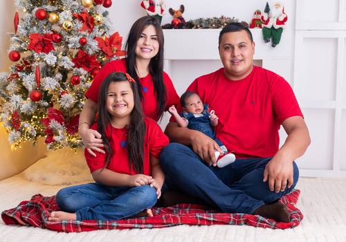 Ensaios de Maria Luiza e Jonas - Especial de Natal