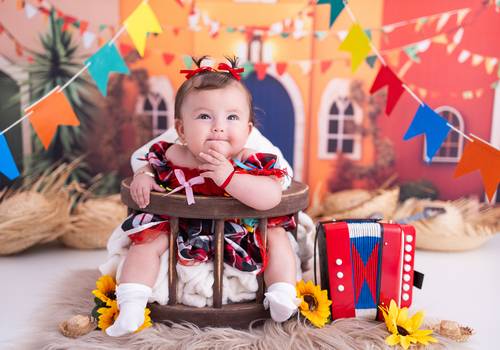 Acompanhamento do Bebê  de Aurora 4 meses