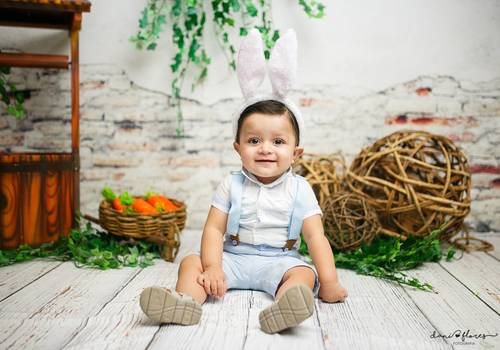 Ensaios de Mini Sessão de Páscoa Rafael