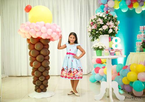 Aniversários de Júlia 8 Anos