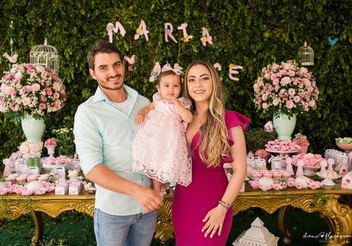 Aniversários de Maria Alice 1 Ano