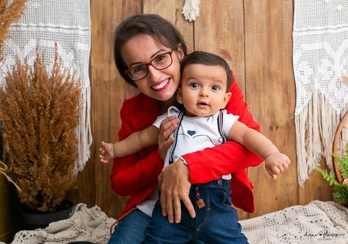 Acompanhamento do Bebê  de Henrique Firmino - dia das Mães