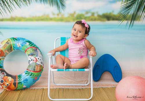 Acompanhamento do Bebê  de Sophia - verão 