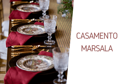 Cores de Casamento - Marsala, a cor que veio para ficar