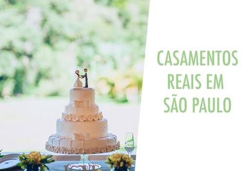 Casamentos reais em São Paulo