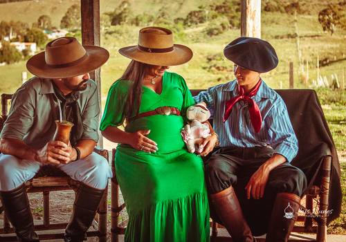 Gestante de Ariane, Eduardo e João - à espera da Maria Eduarda! 