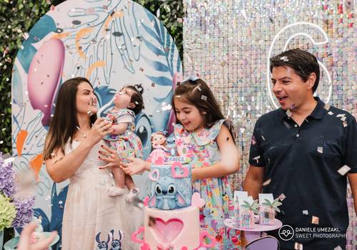fotografia de aniversário infantil  de Aniversário de 6 anos da Alice – Uma Festa Encantadora no Santa Arruaça