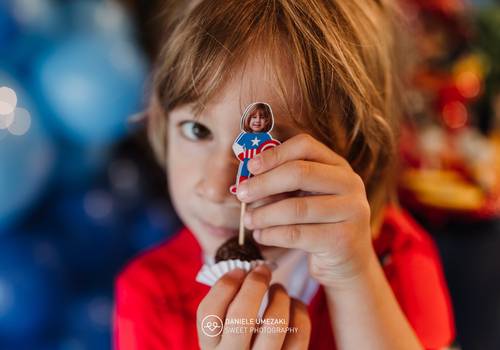 fotografia de aniversário infantil  de Fotografia de Aniversário em Mogi das Cruzes - João 5 anos