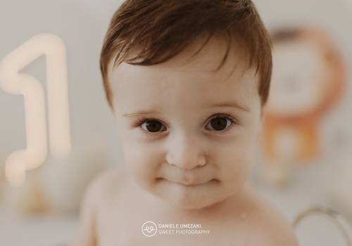 Ensaio de Acompanhamento do bebê de Fotografia infantil em Mogi das Cruzes – Ensaio de 1 aninho