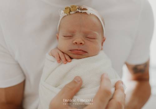 Ensaio Newborn de Ensaio Newborn em Casa em Mogi das Cruzes – Pietra com 19 dias de vida