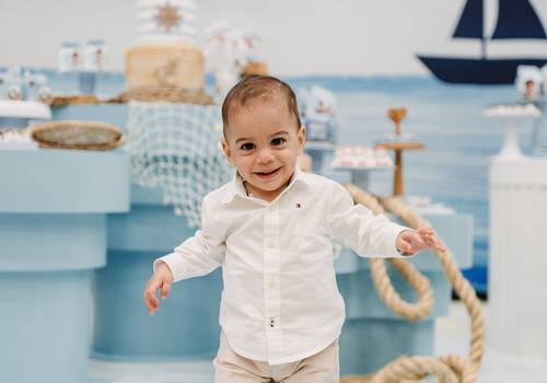 fotografia de aniversário infantil  de Festa de 1 ano do Pedro no Buffet Santa Arruaça