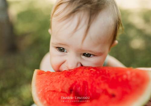 Smash The Cake  de Smash the Fruit do João | Ensaio de 1 Ano ao Ar Livre
