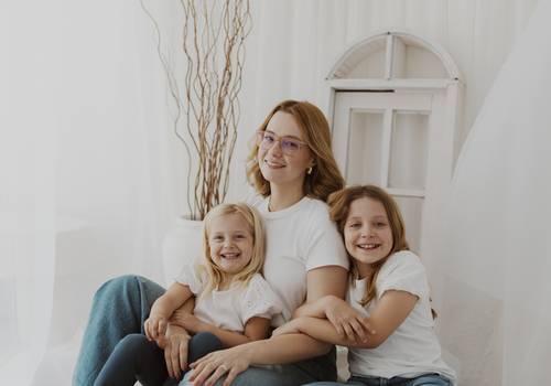 Ensaio de Família de Ensaio de Família em Estúdio em Mogi das Cruzes | Kamilla e suas meninas