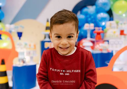 fotografia de aniversário infantil  de Fotografia de Aniversário Infantil no Buffet Santa Arruaça em Mogi das Cruzes | 2 Anos do Pedro