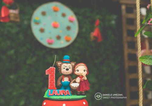 fotografia de aniversário infantil  de Aniversário da Laura { Chapeuzinho Vermelho }