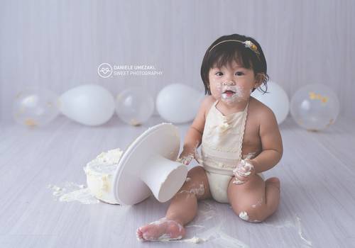 Ensaio de Acompanhamento do bebê de {Smash The Cake da Juju}