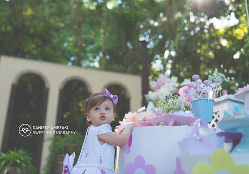 fotografia de aniversário infantil  de {Louise, 1º ano}
