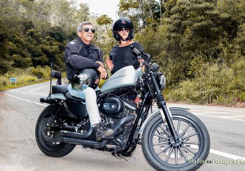 Por ai de Paixão em duas rodas ( Claudia e Antônio)