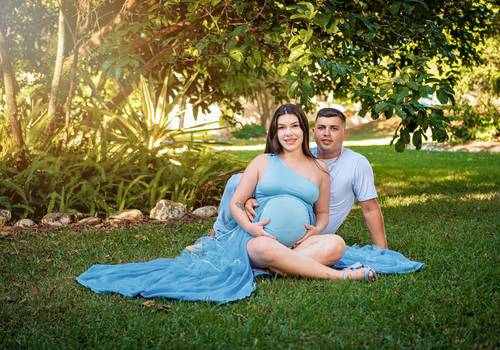 Ensaio de Gestante de A Espera de Antônio