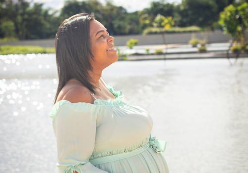 Ensaio Gestante de Esperando o Gabriel