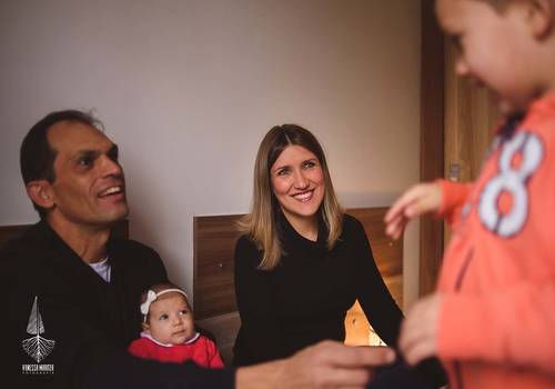 Famílias de 1 mês de Valentina