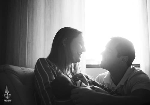 Newborn Lifestyle de Primeiros dias com o Leo