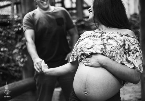 Gestante de Enquanto esperam...