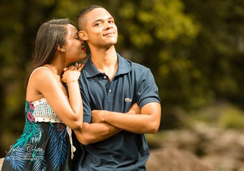 Ensaio (externo) de Lais e Rafael