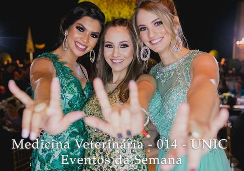 EVENTOS DA SEMANA de Medicina Veterinária - 014 - UNIC - Eventos
