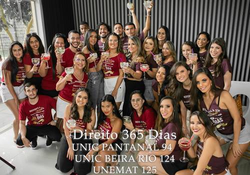 PRÉ EVENTOS de Direito - 94/124/125 - UNIC / UNEMAT - 365 Dias