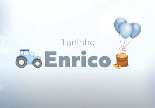 Realize Kids de 1 Aninho Enrico