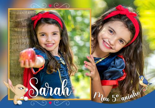 INFANTIL de Sarah - Branca de Neve