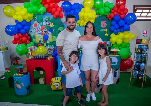 ANIVERSÁRIO INFANTIL de 5 ANINHOS DO GAEL