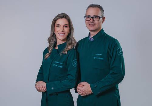 Fotos Corporativas de Sabrina e Gustavo - Dentistas