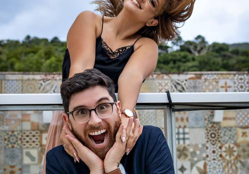Ensaios de Jessica e Bruno