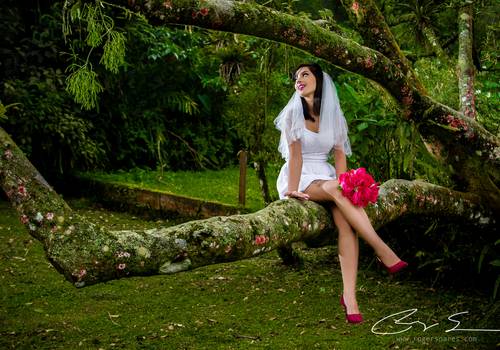 Retratos Femininos de Sonho de Noiva - Paranapiacaba