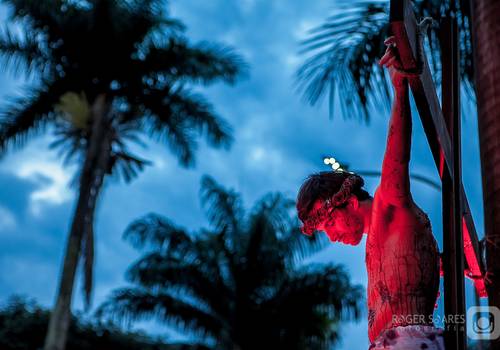 Fotografia Documental de Sexta-Feira Santa - O martírio de Jesus Cristo
