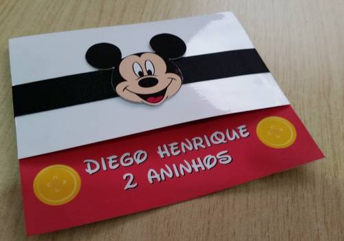 Infantil de 001 - Modelo Mickey