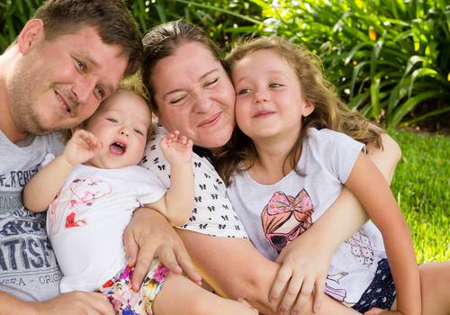 Toda a turma de Família - Rosana e Udo