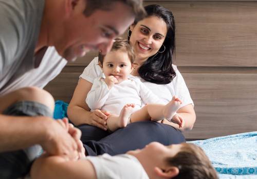 Toda a turma de Família Pinheiro