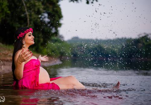 Gestante de Á espera da Alice