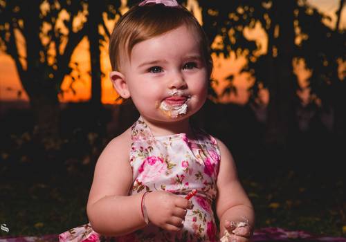 Infantil de Larissa I Smash the cake