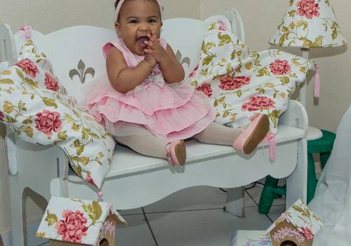 Infantil de Aniversário-Luísa-1 Aninho-Princesa