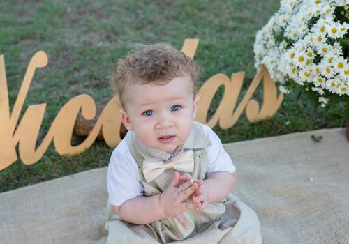 Infantil de Smash The Cake-Nicolas-Um Aninho-Principe