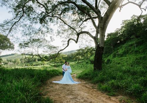 Gestante de Ju e Welton