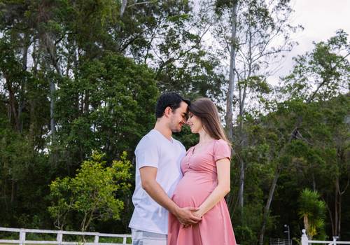 Gestante de Roberta + Lucas = Luiza