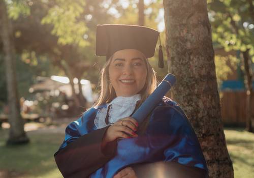 Formatura de Michelle Guedes