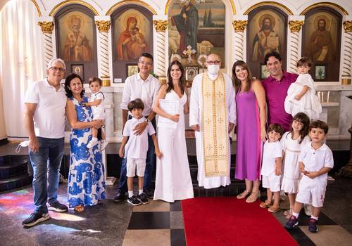 Eventos de Batizado Theor e Heitor